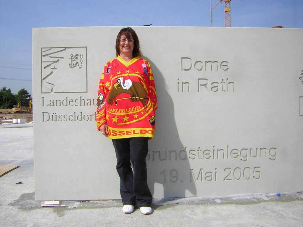 Grundsteinlegung ISS Dome 2015