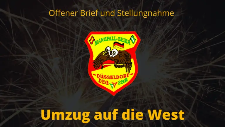 Mangfallgeier Düsseldorf News 4 Offener Brief zum Thema Umzug auf die West